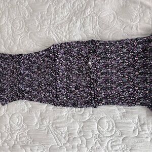 Floral Print Maxi Skirt